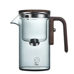 Elegant Glass Teapot & Tea Set with Water Separation - Leaf & Kettle
